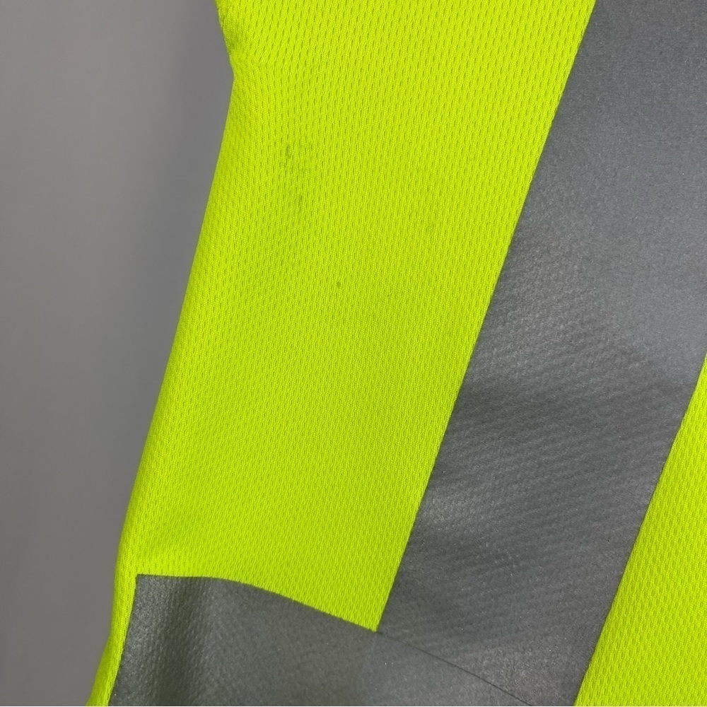 Tingley XL Reflective Class 2 Neon Construction Pocket T Shirt Workwear Outdoor - Picture 3 of 7